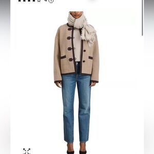 Alex Mill Aubrey Toggle Sweater Jacket NWT Large